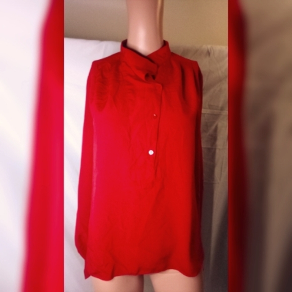 Phillipe Marques red ♥️ top - Picture 1 of 3